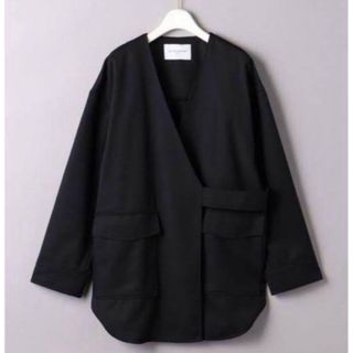 ユナイテッドアローズ(UNITED ARROWS)のUNITED ARROWS ☆ 2wayノーカラージャケット ☆ 美品(ノーカラージャケット)