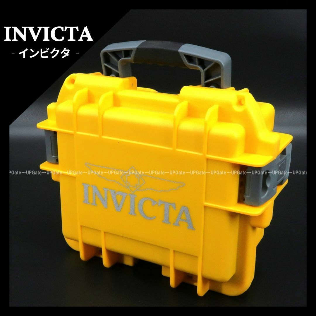 INVICTA インビクタ　3スロット　イエロー　腕時計 コレクションケース