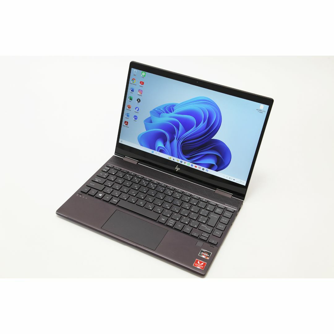 HP(ヒューレットパッカード)の【Office2021／新品バッテリー／すぐ使える】HP ENVY x360 スマホ/家電/カメラのPC/タブレット(ノートPC)の商品写真