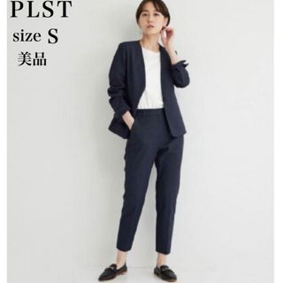 プラステ リネン ノーカラージャケット(レディース)の通販 98点 | PLST プラステ リネン ノーカラージャケット(レディース)の通販 98点 | PLST