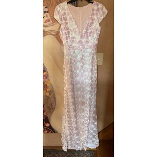 タダシショウジ(TADASHI SHOJI)の新品 USAロングドレス  DFA IVORY  M(ロングドレス)