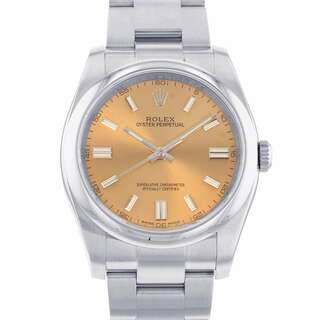 ロレックス(ROLEX)のロレックス オイスターパーペチュアル 36 116000 ROLEX 腕時計 ホワイトグレープ文字盤(腕時計(アナログ))
