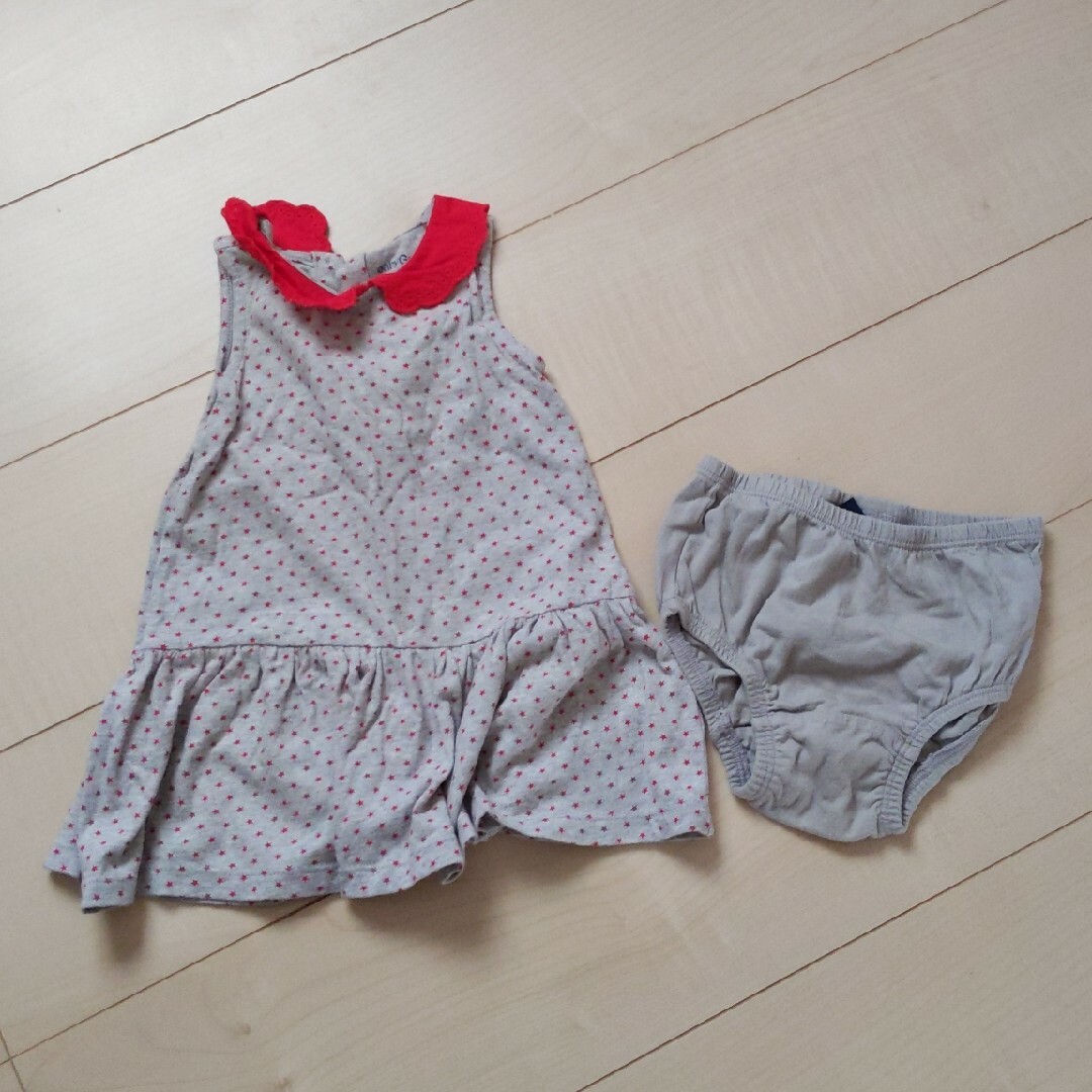 babyGAP(ベビーギャップ)のワンピース　70 キッズ/ベビー/マタニティのベビー服(~85cm)(ワンピース)の商品写真