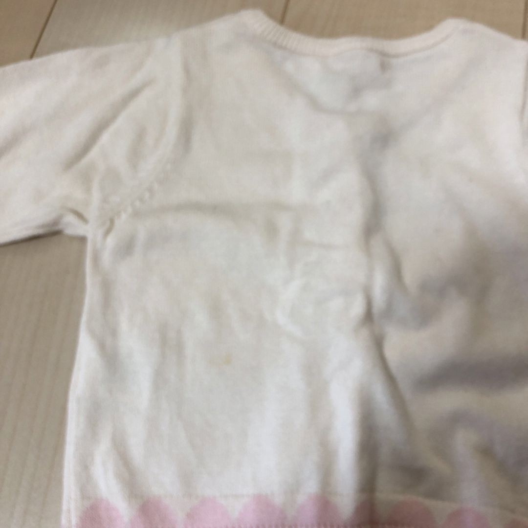 coeur a coeur(クーラクール)のキムラタン　クーラクール　カーディガン　90 キッズ/ベビー/マタニティのキッズ服女の子用(90cm~)(カーディガン)の商品写真