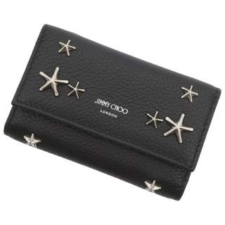 ジミーチュウ(JIMMY CHOO)のジミーチュウ 6連 キーケース スタッズ レザー J000135809001 JIMMY CHOO 黒(キーケース)