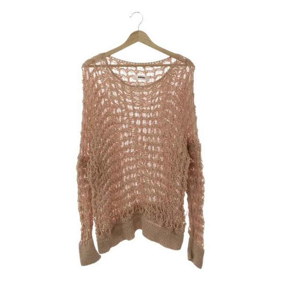 sulvam - sulvam / サルバム | 2021SS | Mesh over knit ニット sulvam - sulvam / サルバム | 2021SS | Mesh over knit ニット