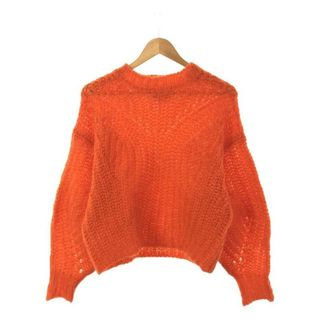 イザベルマラン(Isabel Marant)のISABEL MARANT / イザベルマラン | ローゲージ ボリュームスリーブニット | 34 | オレンジ | レディース(ニット/セーター)