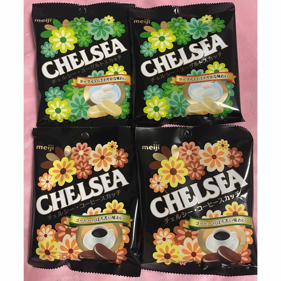 chelsea(チェルシー)のチェルシー　 CHELSEA ヨーグルトスカッチ　コーヒースカッチ　4袋 食品/飲料/酒の食品(菓子/デザート)の商品写真