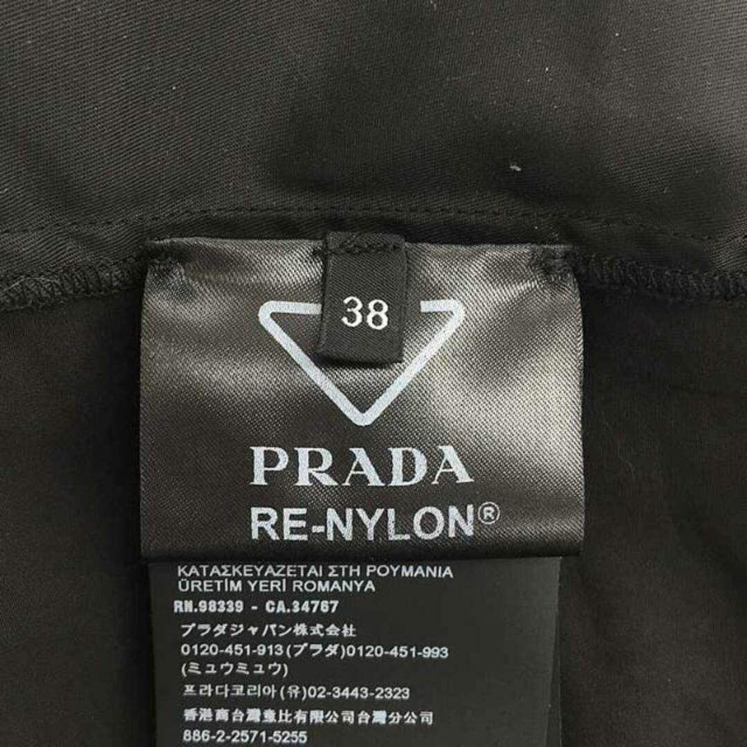 PRADA(プラダ)のPRADA / プラダ | Poplin And Re-nylon Shirt シャツ | 38 | ブラック | レディース レディースのトップス(シャツ/ブラウス(長袖/七分))の商品写真