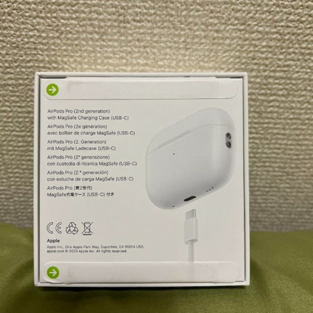 Apple - AirPods Pro 第2世代 MTJV3J/A USB-C [新品未開封]の通販 by