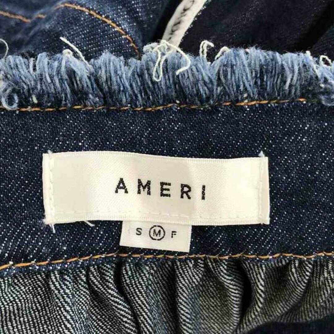 Ameri VINTAGE(アメリヴィンテージ)のAmeri VINTAGE / アメリヴィンテージ | 2020SS | SIDE PLEATS DENIM SKIRT スカート | M | インディゴ | レディース レディースのスカート(ロングスカート)の商品写真