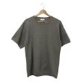 HYKE / ハイク | シルク混 クルーネックニットTシャツ | 1 | グレ