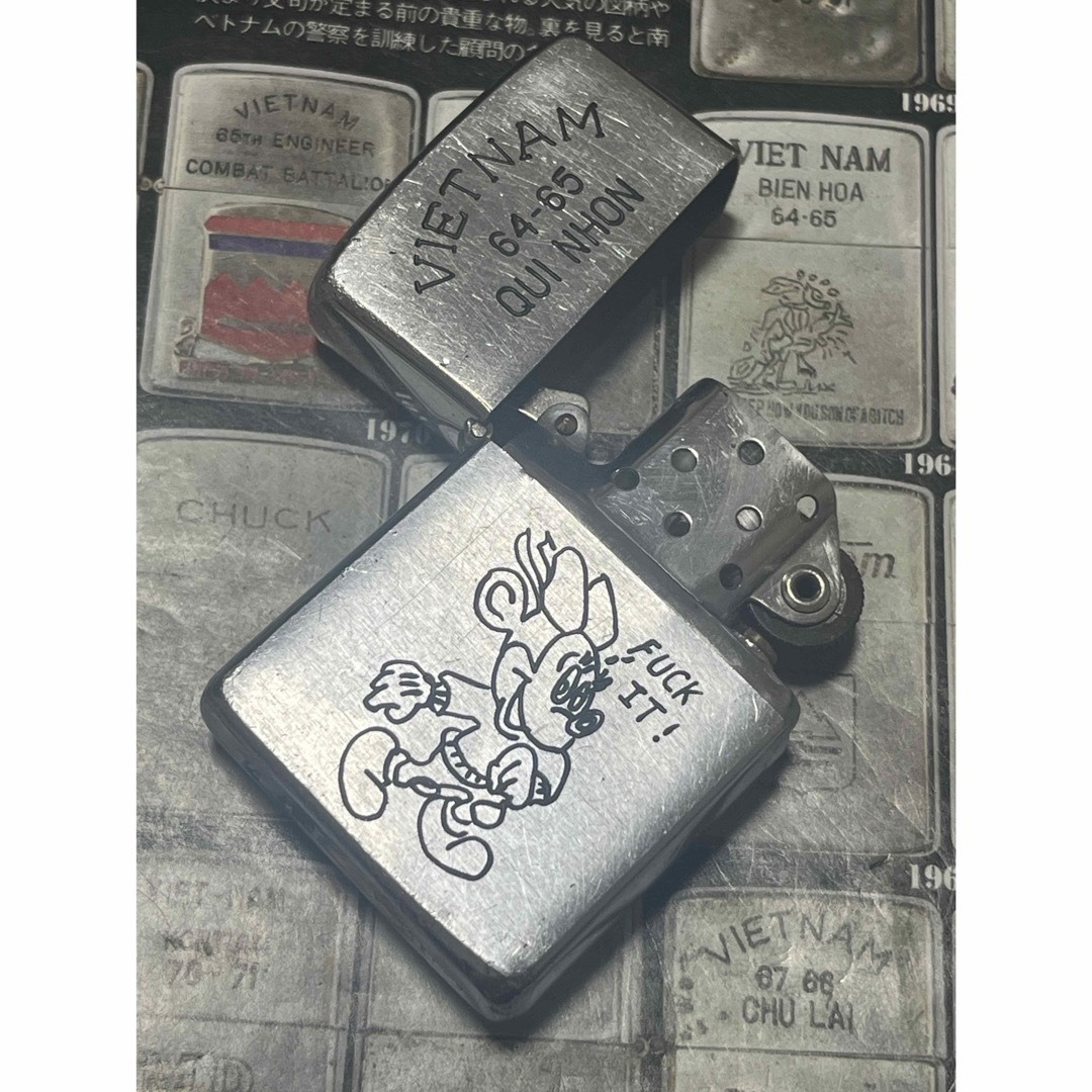 【ベトナムZIPPO】本物 1961年製ベトナムジッポー「ミッキーマウス」 【ベトナムZIPPO】本物 1961年製ベトナムジッポー「ミッキーマウス」