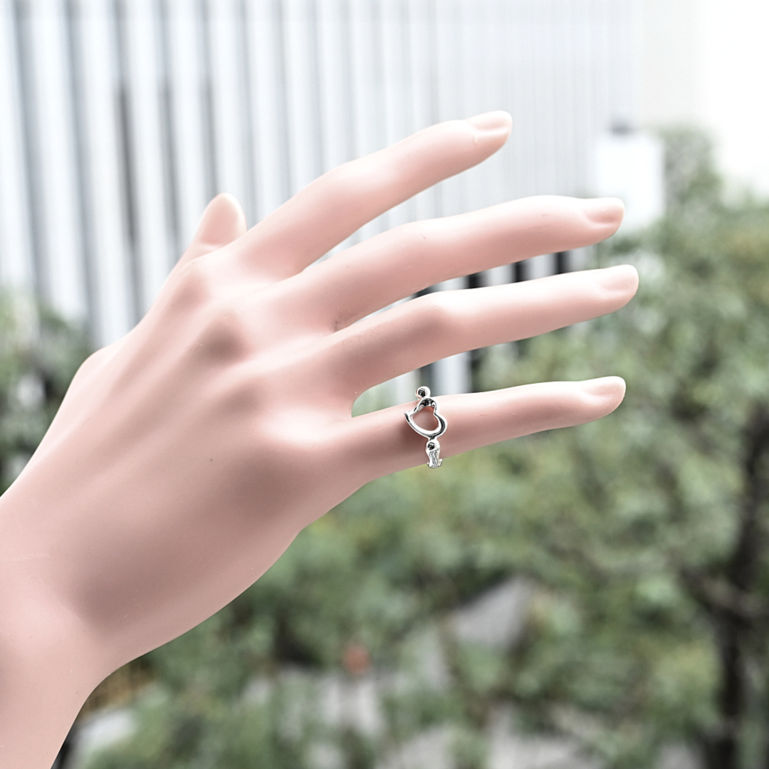 Tiffany & Co.(ティファニー)のティファニー オープンハート  リング・指輪 レディースのアクセサリー(リング(指輪))の商品写真