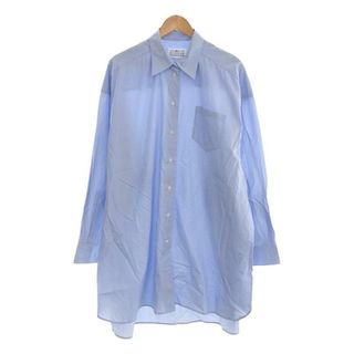 【美品】  Maison Margiela / メゾンマルジェラ | 2020SS | シャツ | XXS | ブルー | レディース(シャツ/ブラウス(長袖/七分))