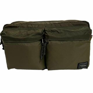 ポーター(PORTER)の5701 PORTER FORCE WAIST BAG　オリーブドラブ(ウエストポーチ)