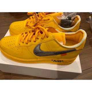 オフホワイト(OFF-WHITE)のOFF-WHITE×AIR FORCE 1LOW UNIVERSITY GOLD(スニーカー)