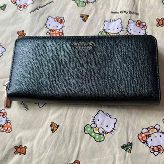 ケイトスペードニューヨーク(kate spade new york)のケイトスペード 長財布 緑 グリーン(財布)