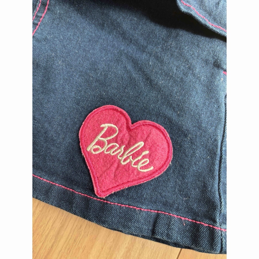 Barbie(バービー)のBarbie ジャンパースカート　80 キッズ/ベビー/マタニティのキッズ服女の子用(90cm~)(スカート)の商品写真