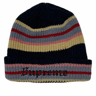 シュプリーム(Supreme)の9837 Supreme Bright Stripe Beanie(ニット帽/ビーニー)