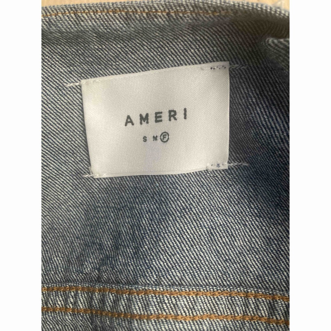 Ameri VINTAGE(アメリヴィンテージ)のAmeri vintage VEST LAYERED DENIM JACKET レディースのジャケット/アウター(Gジャン/デニムジャケット)の商品写真