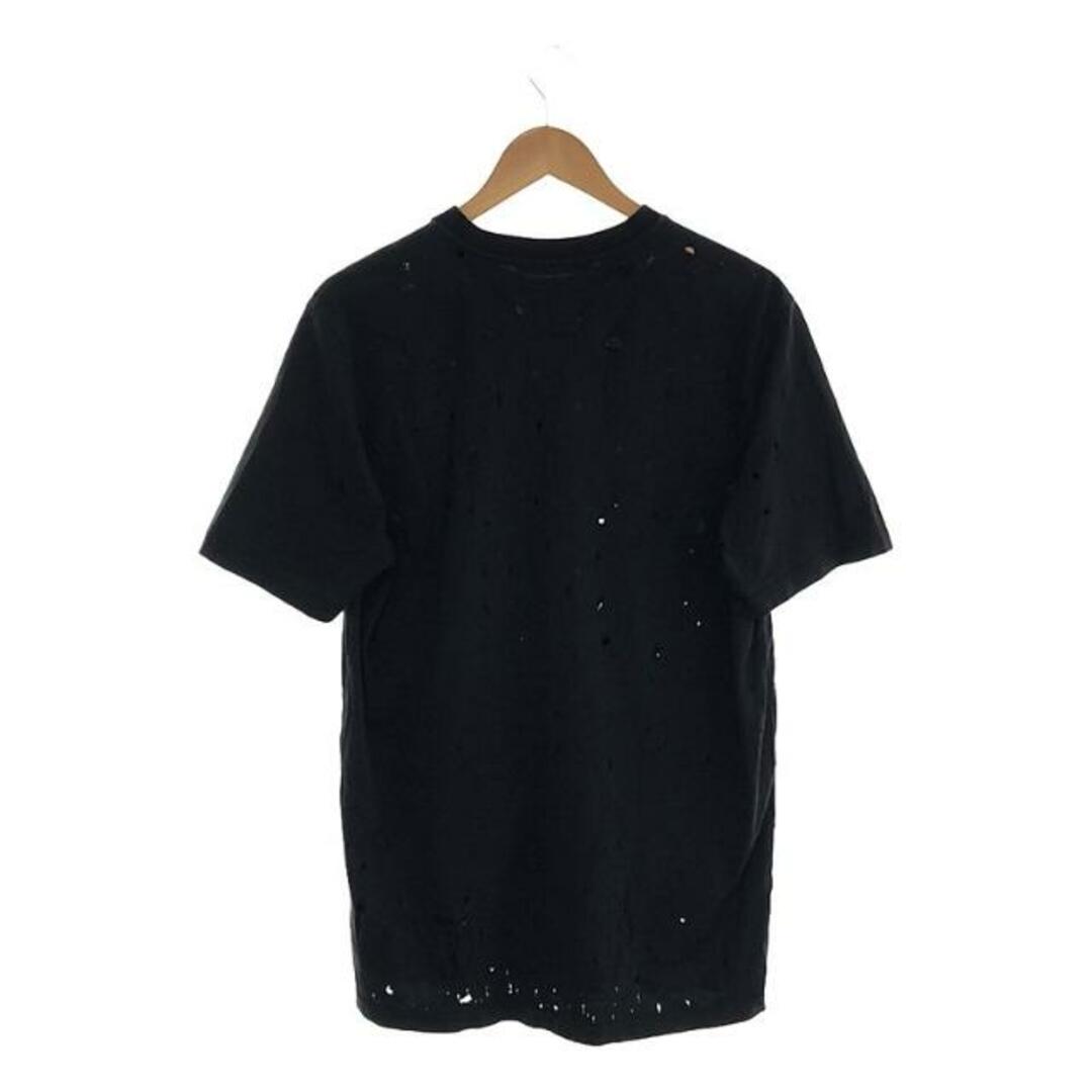 GIVENCHY(ジバンシィ)のGIVENCHY / ジバンシィ | デストロイ ロゴ Tシャツ | M | ブラック/ホワイト | レディース レディースのトップス(Tシャツ(半袖/袖なし))の商品写真