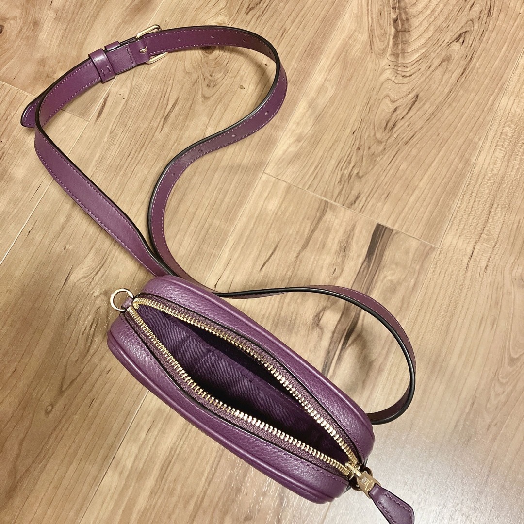COACH(コーチ)の新品未使用　コーチ紫ショルダーバッグ レディースのバッグ(ショルダーバッグ)の商品写真