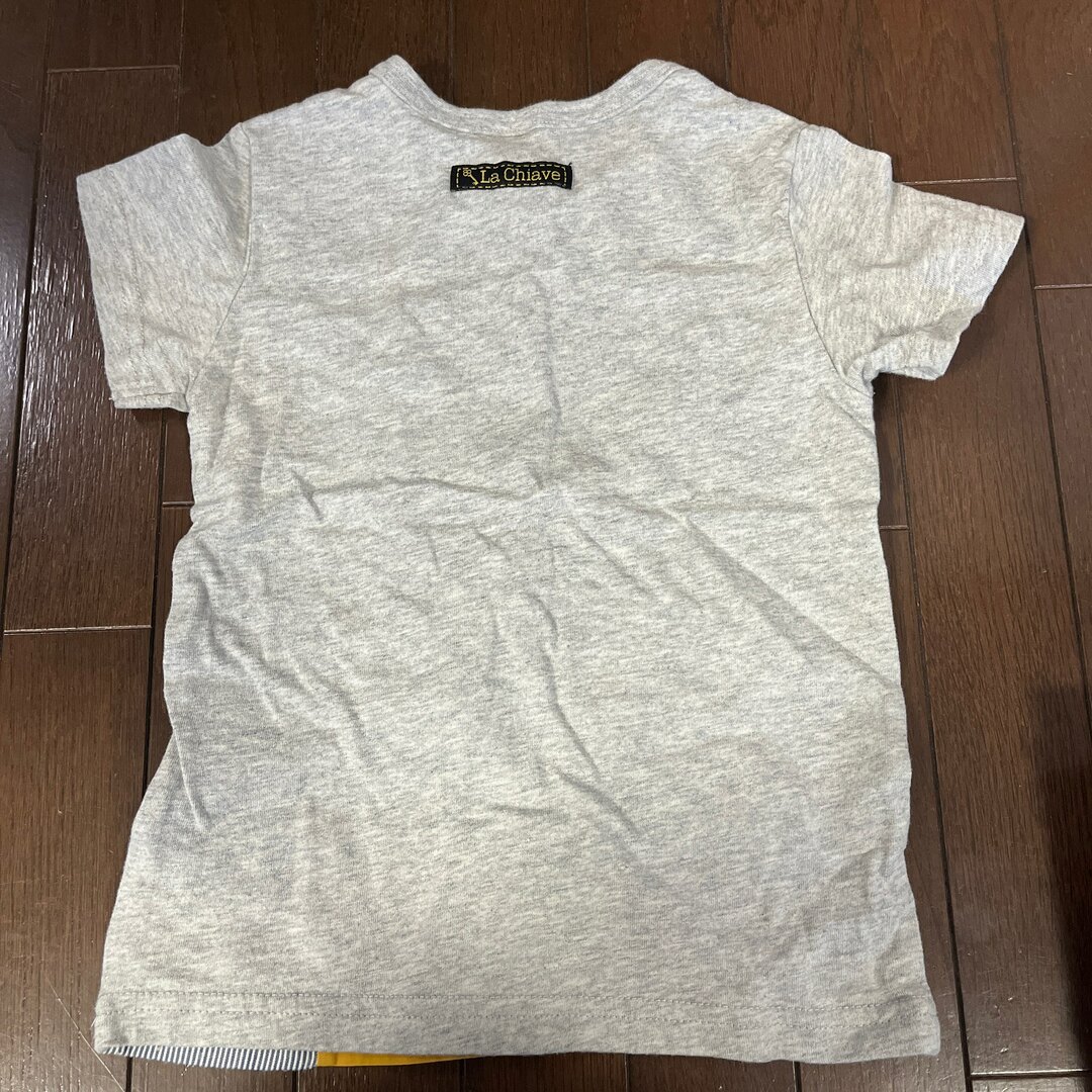 キムラタン(キムラタン)の水通しのみ　美品　ラキエーベ　110 Tシャツ キッズ/ベビー/マタニティのキッズ服男の子用(90cm~)(Tシャツ/カットソー)の商品写真