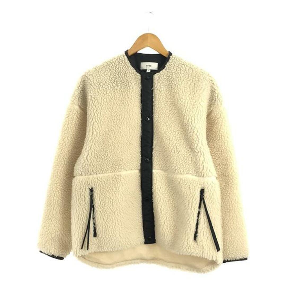 HYKE - HYKE / ハイク | 2022AW | FAUX SHEARLING JACKET ボア HYKE - HYKE / ハイク | 2022AW | FAUX SHEARLING JACKET ボア