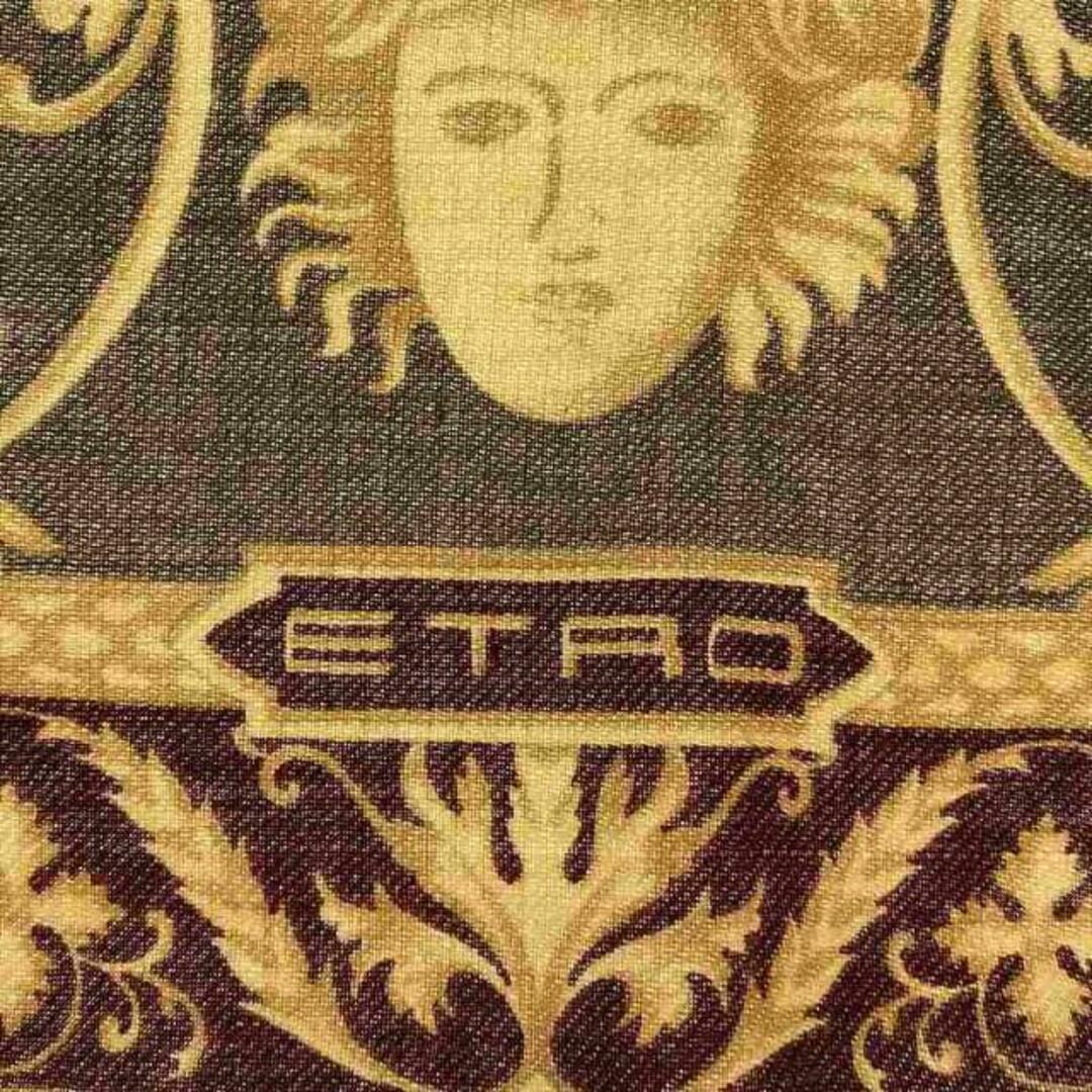 ETRO(エトロ)の【美品】  ETRO / エトロ | ウール シルク フラワー柄 大判 スカーフ | マルチカラー レディースのレディース その他(その他)の商品写真