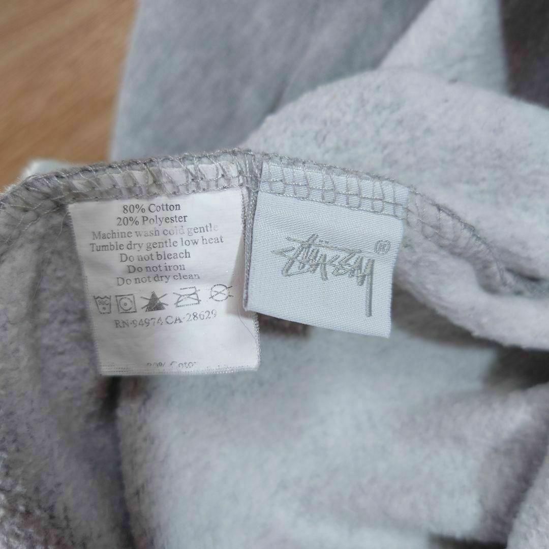 00s STUSSY　両面ビッグプリント　スウェットパーカー　古着　ステューシー メンズのトップス(パーカー)の商品写真