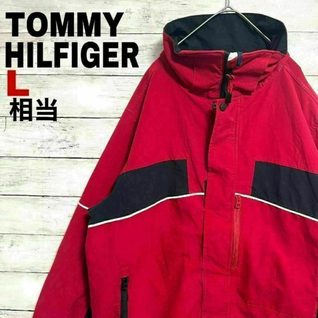 TOMMY HILFIGER(トミーヒルフィガー)の17c 90s US古着 トミーヒルフィガー マウンテンジャケット バイカラー メンズのジャケット/アウター(その他)の商品写真