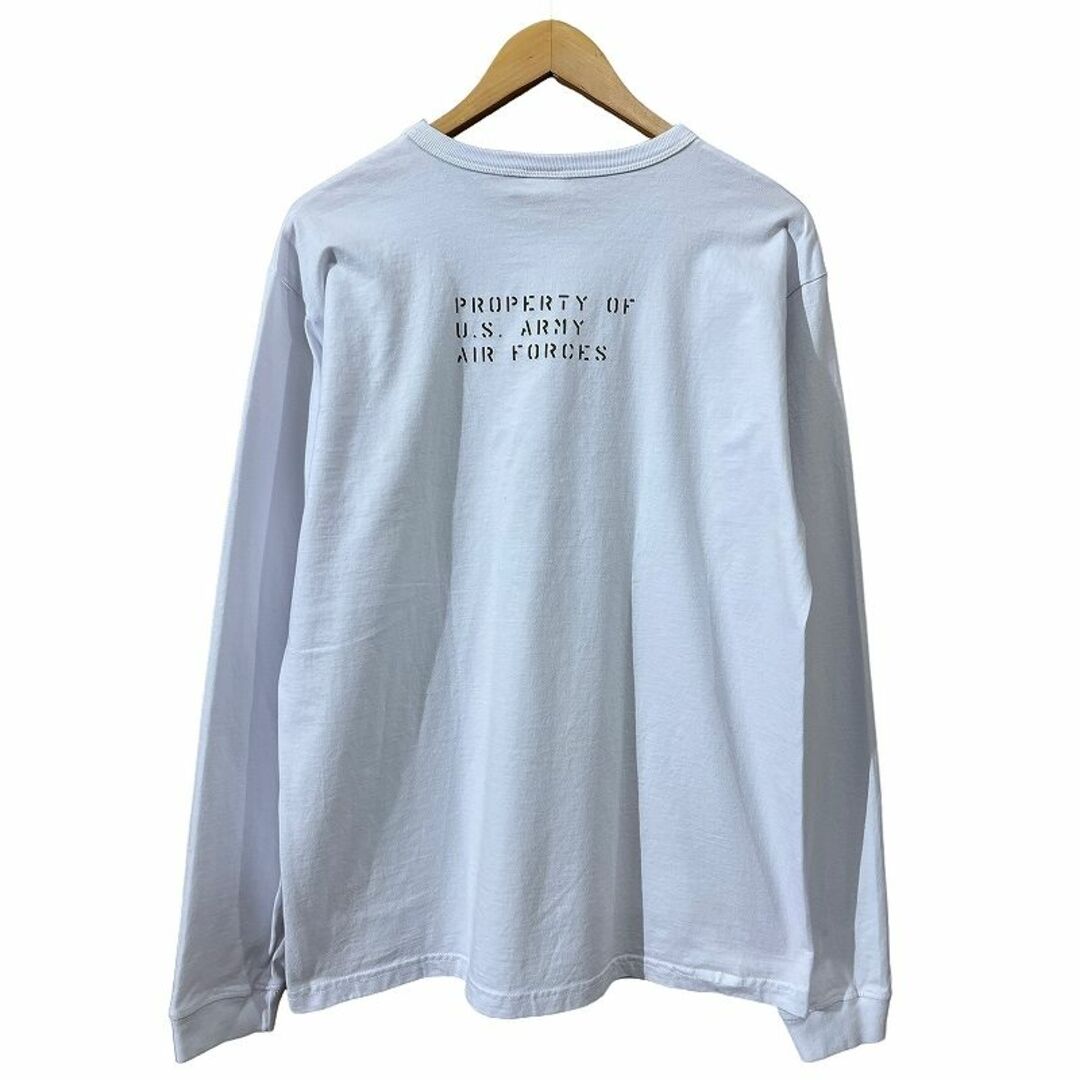 Buzz Rickson's(バズリクソンズ)のXL 新品 東洋 バズリクソンズ 21AW BR68826 長袖 Tシャツ 白 メンズのトップス(Tシャツ/カットソー(七分/長袖))の商品写真