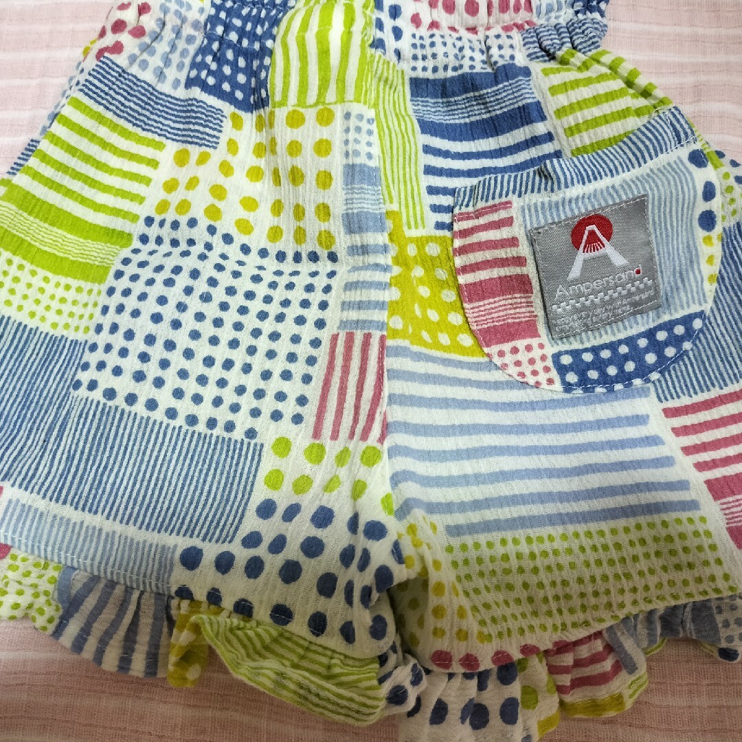 ampersand(アンパサンド)のアンパサンド　甚平 キッズ/ベビー/マタニティのキッズ服女の子用(90cm~)(甚平/浴衣)の商品写真