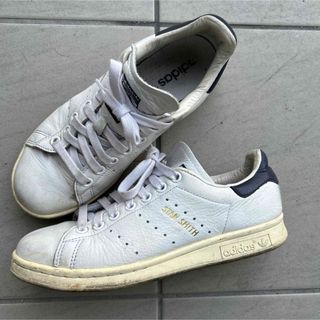 オリジナルス(Originals（adidas）)のアディダスオリジナル　スタンスミス　ネイビー×ホワイト　オールレザー23.5cm(スニーカー)