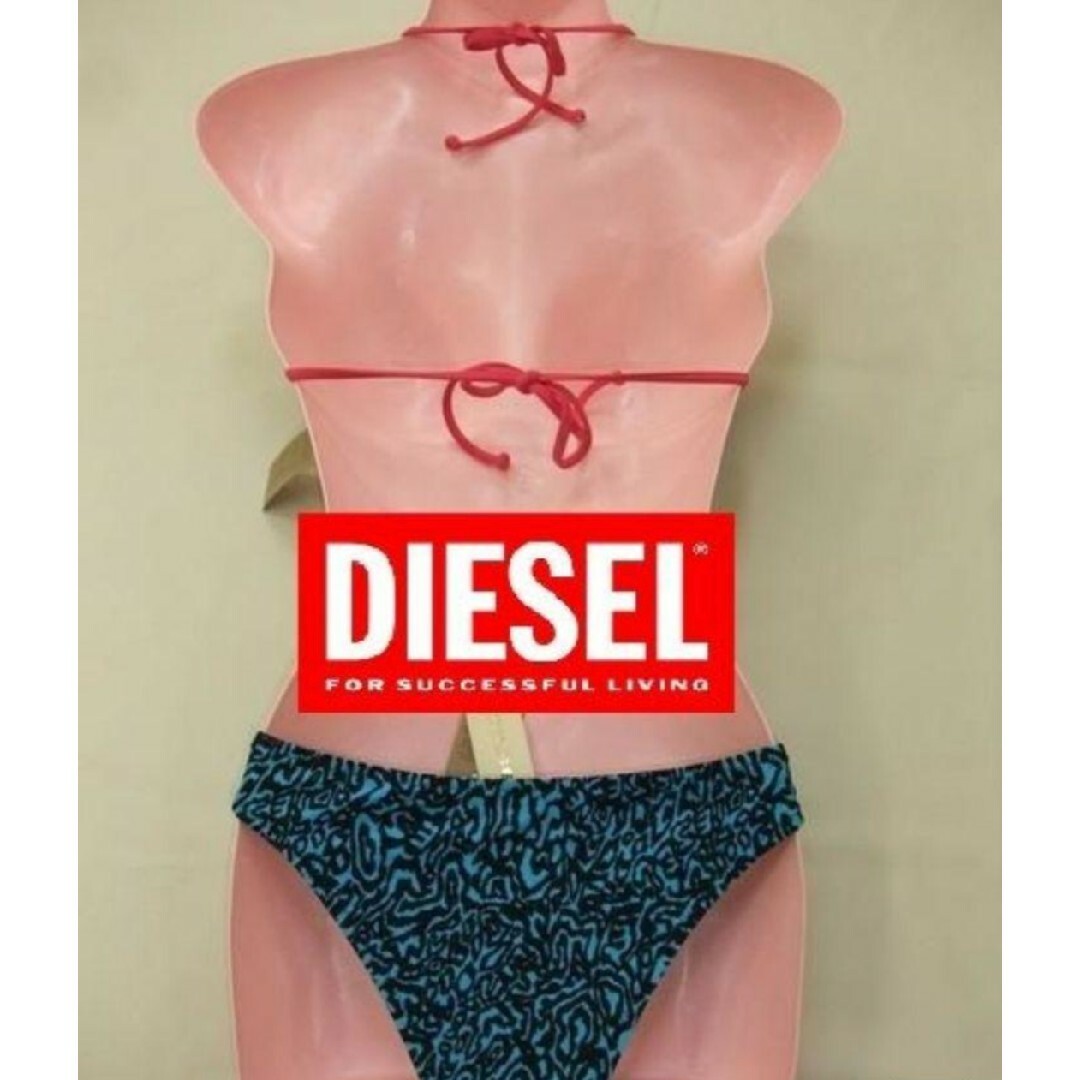 DIESEL(ディーゼル)のラスト１点‼️早い者勝ち‼️送料無料⭐ディーゼル新品ヒョウ柄風ビキニ水着 レディースの水着/浴衣(水着)の商品写真