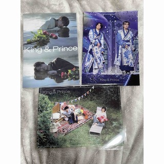 キングアンドプリンス(King & Prince)のKing & Prince クリアポスター 3枚セット(アイドルグッズ)