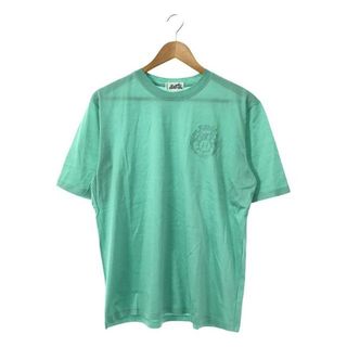 エルメス(Hermes)のHERMES / エルメス | エンブロイダリーロゴ クルーネックTシャツ | L | エナメルグリーン | レディース(Tシャツ(半袖/袖なし))