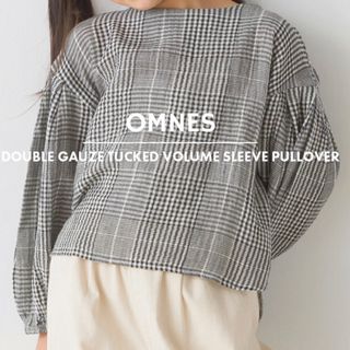 オムネス(OMNES)の♡OMNESガーゼタックボリューム長袖プルオーバー130㎝♡(Tシャツ/カットソー)