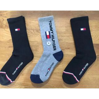 トミーヒルフィガー(TOMMY HILFIGER)の新品トミーヒルフィガーTOMMY HILFIGERレディース3足セット827(ソックス)