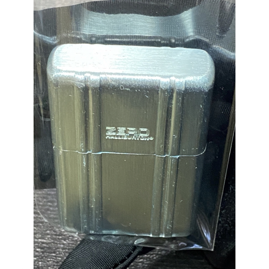 zippo ZERO HALLIBURTON AQUA BLUE 2002年製 メンズのメンズ その他(その他)の商品写真