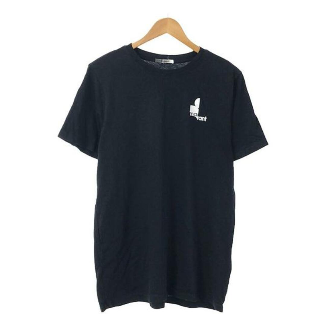 Isabel Marant(イザベルマラン)のISABEL MARANT / イザベルマラン | ZAFFRH TEE SHIRT ロゴプリント Tシャツ | L | ブラック | レディース レディースのトップス(Tシャツ(半袖/袖なし))の商品写真