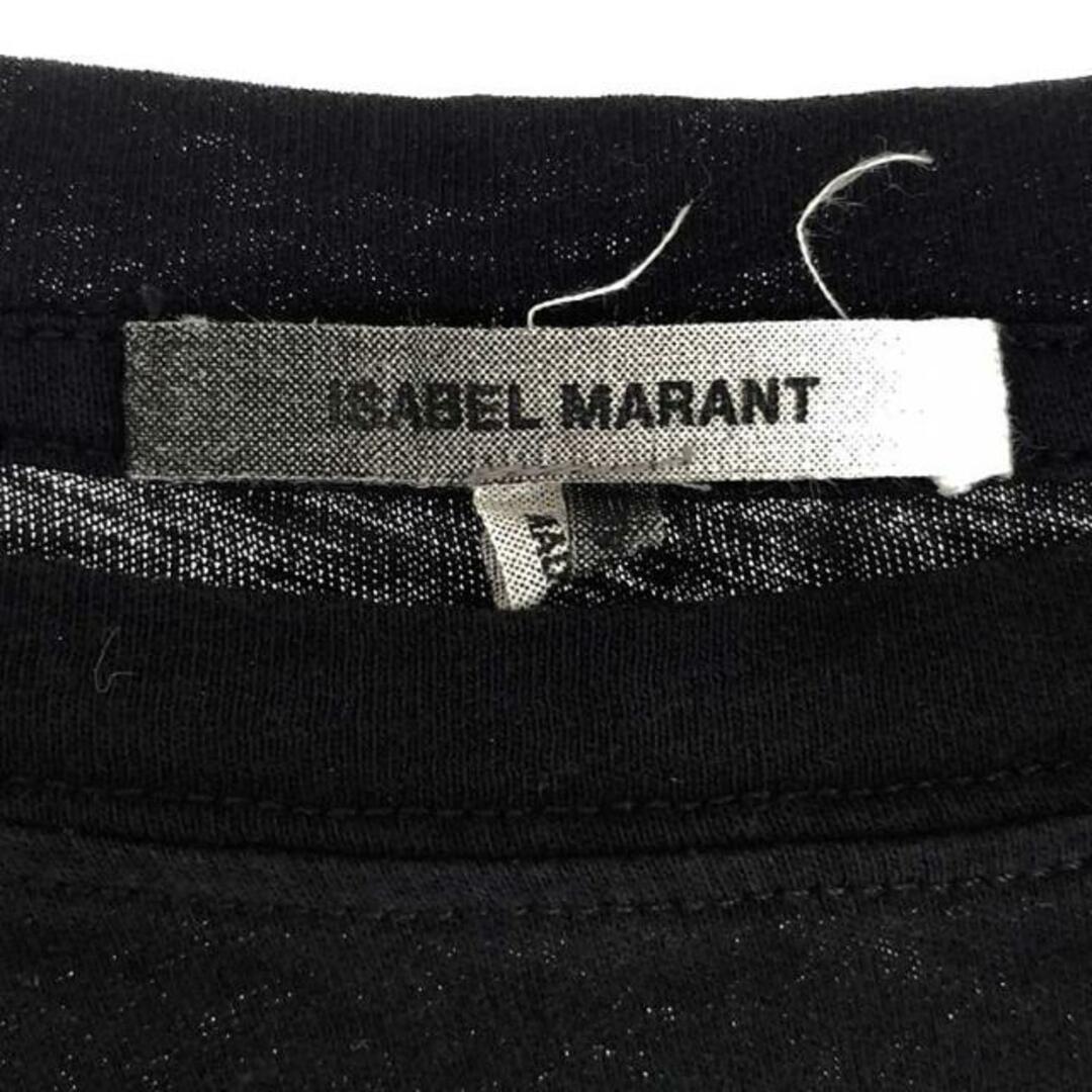 Isabel Marant(イザベルマラン)のISABEL MARANT / イザベルマラン | ZAFFRH TEE SHIRT ロゴプリント Tシャツ | L | ブラック | レディース レディースのトップス(Tシャツ(半袖/袖なし))の商品写真