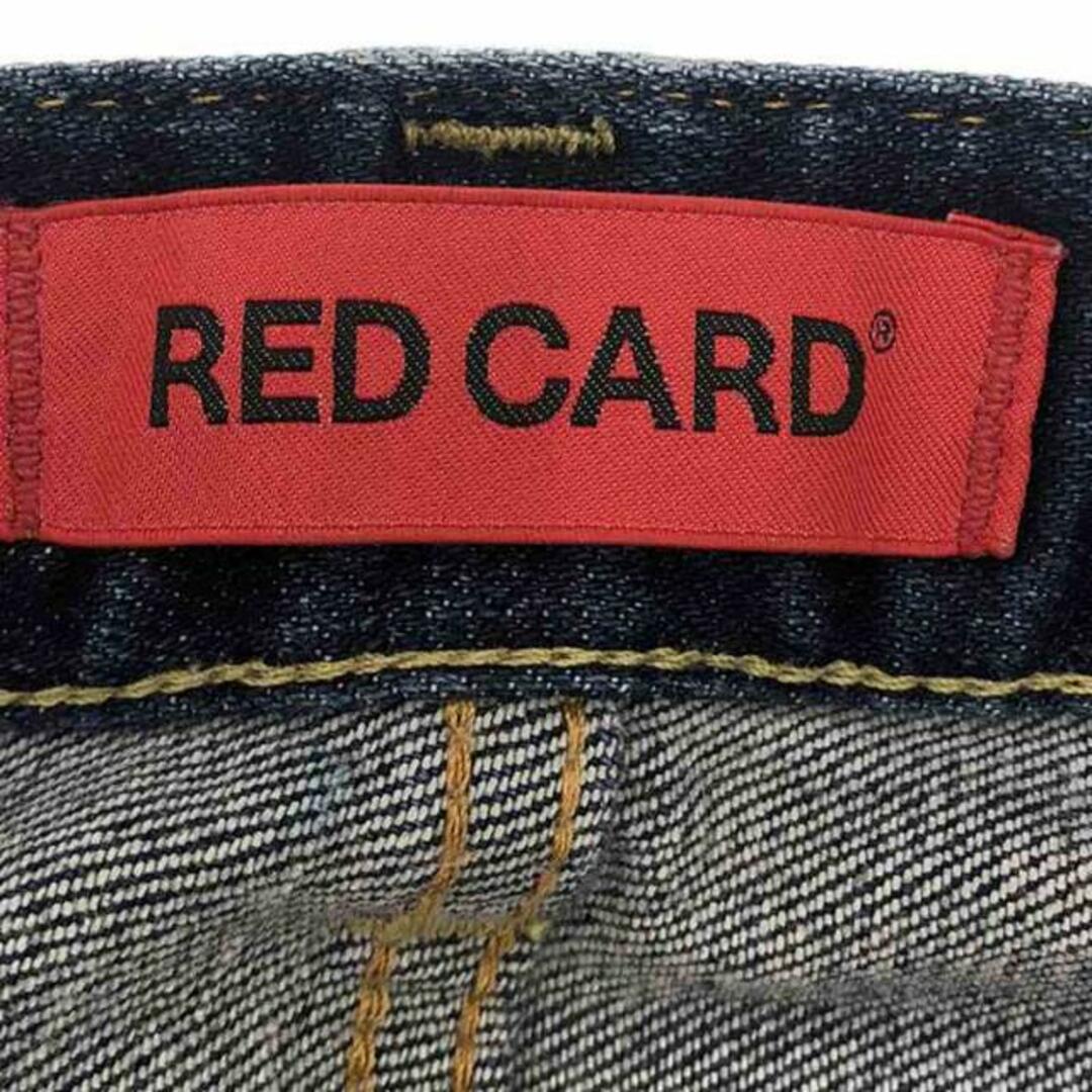 RED CARD(レッドカード)のRED CARD / レッドカード | 26808 / DAY1/ ダメージ加工 テーパードデニムパンツ | 29 | インディゴ | メンズ メンズのパンツ(その他)の商品写真