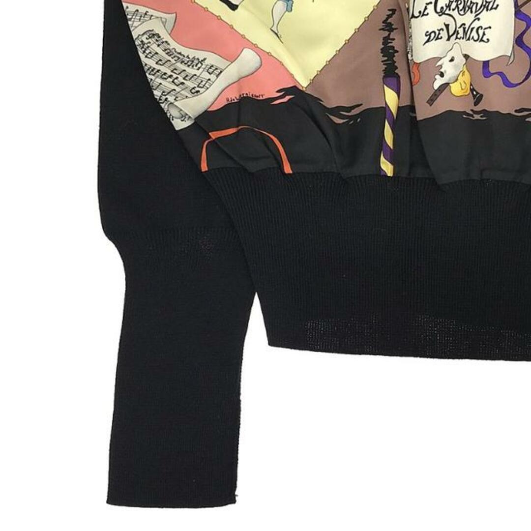 HERMES - 【美品】 HERMES / エルメス | スカーフ柄 クルー HERMES - 【美品】 HERMES / エルメス | スカーフ柄 クルー