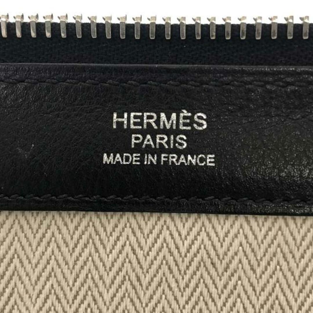 Hermes(エルメス)の【美品】  HERMES / エルメス | ジップコンピューター レザー クラッチバッグ / ユニセックス | ブラック | レディース レディースのバッグ(クラッチバッグ)の商品写真