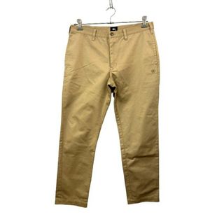 ステューシー(STUSSY)のSTUSSY ステューシー WORKGEAR ストレート パンツ メンズ 34インチ ベージュ ボトムス アパレル カジュアル 中古 W４(その他)