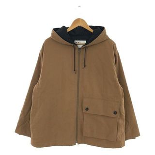 MHL. / エムエイチエルマーガレットハウエル | 2022AW | PADDED COTTON NYLON BLOUSON 中綿入り コットンナイロン フーデッド ブルゾン | M | ブラウン | メンズ(その他)