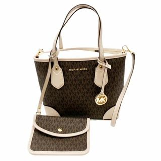 マイケルコース(Michael Kors)のMICHAEL KORS マイケル コース トートバッグ ショルダーバッグ 2WAYバッグ ブラウン系 ブラウン ソフトピンク(ショルダーバッグ)