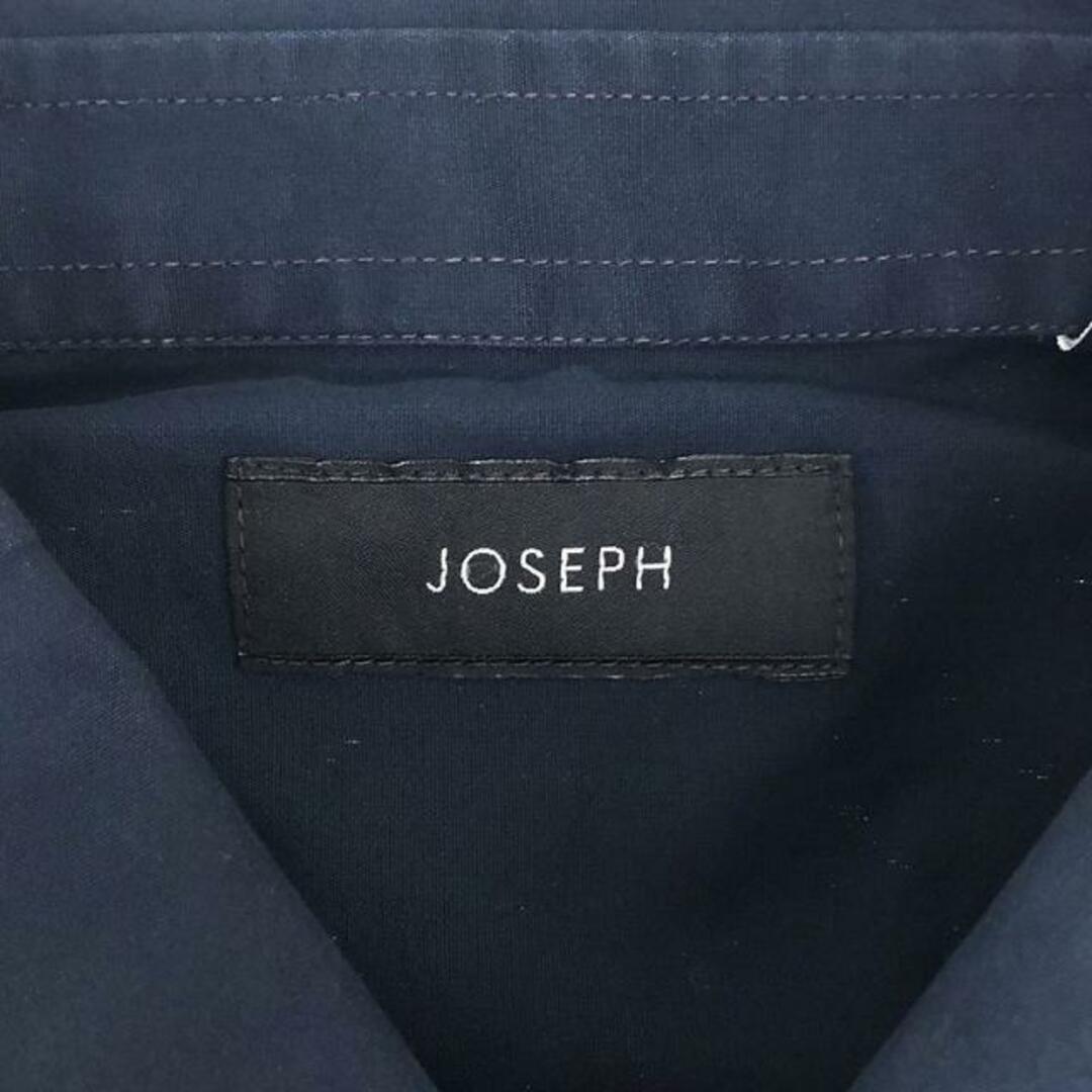 JOSEPH(ジョゼフ)のJOSEPH / ジョセフ | Carnegie イタリア製 サイドライン比翼シャツ | 39 | ネイビー | メンズ メンズのトップス(Tシャツ/カットソー(七分/長袖))の商品写真